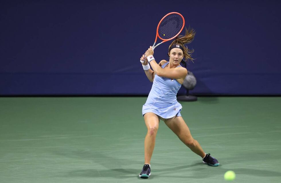 Nadia Podoroska se fue “muy enojada” tras la derrota en su debut en el US Open