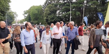 Así fue la recorrida del ministro de Agricultura, Ganadería y Pesca de la Nación, Julián Domínguez.