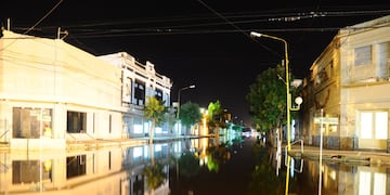 Inundación en Balnearia