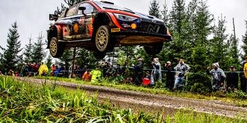 Tanak ganó por tercera vez en Finlandia.