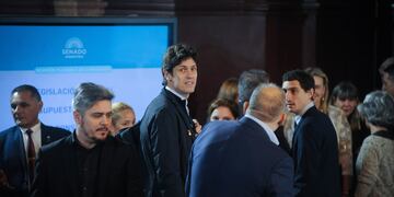 El senador y titular de la UCR Martín Lousteau presentó dictámenes propios en la Ley Bases y el paquete fiscal (Foto: Federico López Claro)