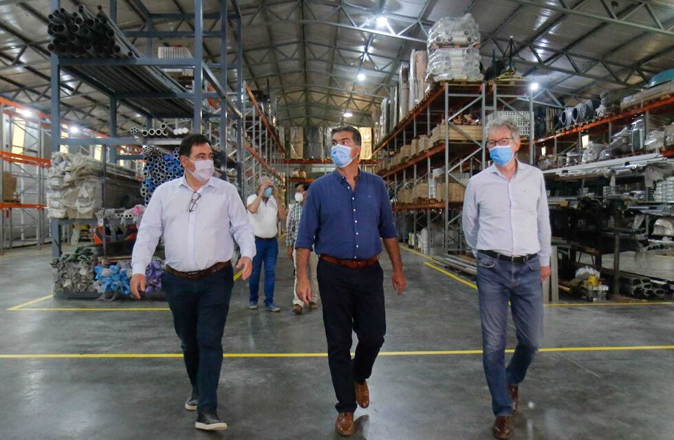 Capitanich visitó el Parque Industrial de Puerto Tirol y se refirió al Día de la Industria