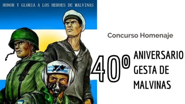 Desde Puerto Rosales en conjunto con el Centro de Veteranos de Guerra y Familiares Caídos en Malvinas de Punta Alta, lanzamos el Concurso Homenaje 40 Aniversario Gesta de Malvinas