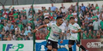 Manuel Vargas, futbolista de Arroyito Germinal de Rawson
