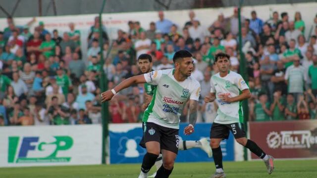 Manuel Vargas, futbolista de Arroyito Germinal de Rawson