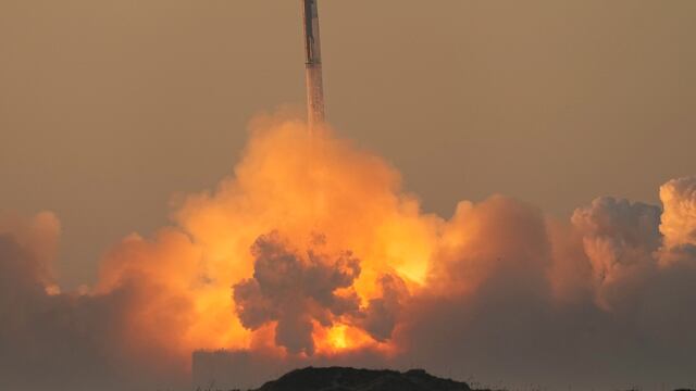Exitoso lanzamiento de Starship, la nave de SpaceX. Foto: La Voz