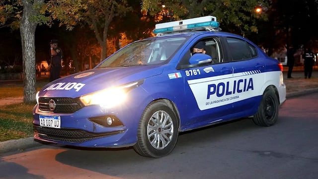Móvil de la Policía de la Provincia de Córdoba.