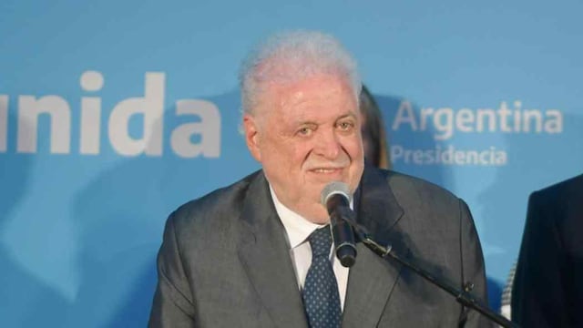Ginés González García, exministro de Salud. Foto: Archivo/Federico López Claro.