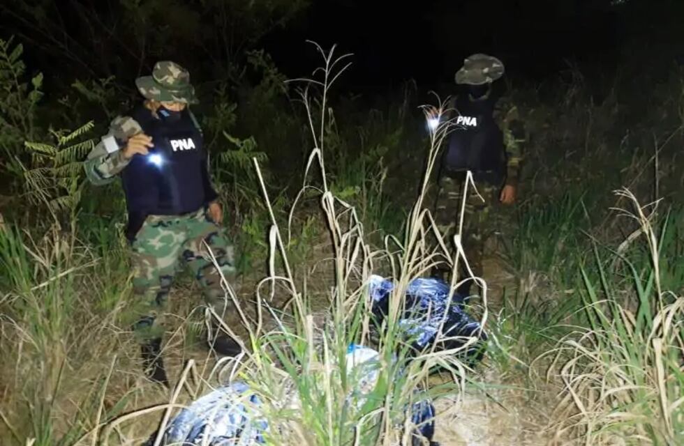 Prefectura Naval Argentina secuestró marihuana en Santa Ana