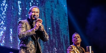 El cantante volvió a Ráfaga en 2018 después de catorce años alejado del grupo.