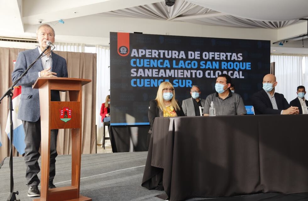 Avanza la obra de cloacas en Villa Carlos Paz