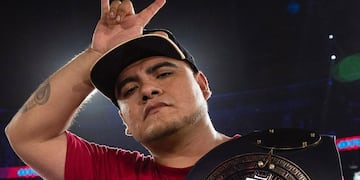 Aczino es el primer tricampeón Internacional de Red Bull Batalla (Foto: @redbullbatalla)