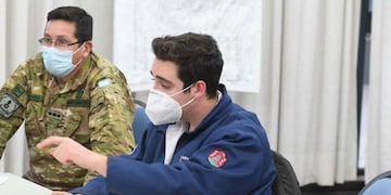 El médico trucho Ignacio Nicolás Martín llegó a ocupar cargos de coordinación en medio de la pandemia. Gentileza La Voz.