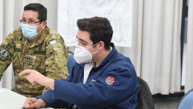 El médico trucho Ignacio Nicolás Martín llegó a ocupar cargos de coordinación en medio de la pandemia. Gentileza La Voz.