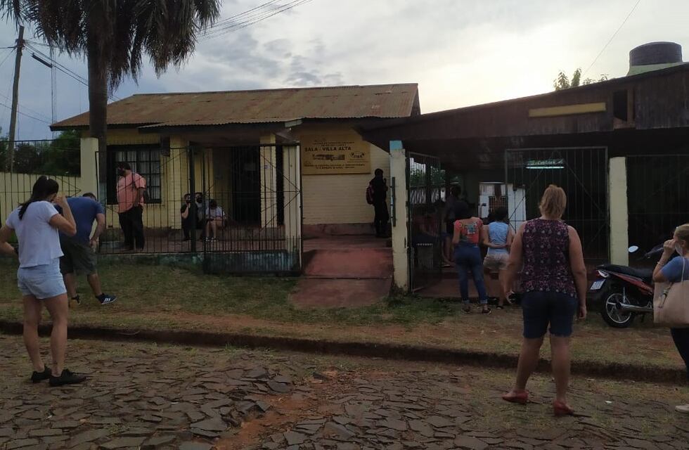 Barrio Villa Alta: regresa a la normalidad el centro de testeo rápido