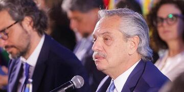 Alberto Fernández apuntó contra los jueces que investigan en la causa de amenazas contra Cristina Kirchner.