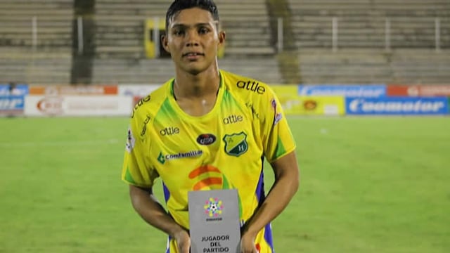 Andrés Amaya (21 años), el colombiano refuerzo de Belgrano (La Voz).