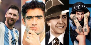 La curiosa conexión con Gardel, Messi y Duki.