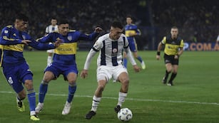 Crack. Rubén Botta mostró pinceladas en el empate de Talleres ante Boca.
