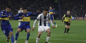 Crack. Rubén Botta mostró pinceladas en el empate de Talleres ante Boca.