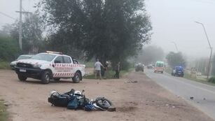 Choque en ruta 28