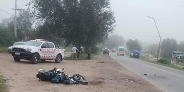 Choque en ruta 28