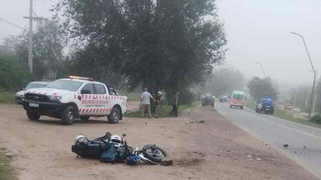 Choque en ruta 28