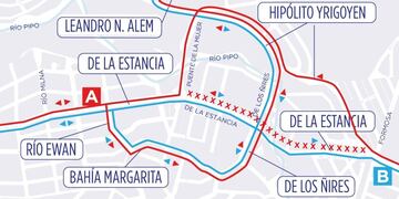 Ushuaia: cambio de recorrido en las líneas A y C de colectivo