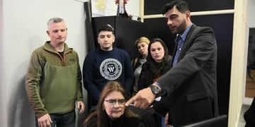 Funcionarios electos de Pilar visitaron el Centro de Monitoreo de Rafaela