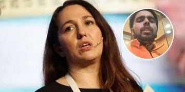 Repartidor le responde a Narda Lepes sus críticas a las apps de delivery