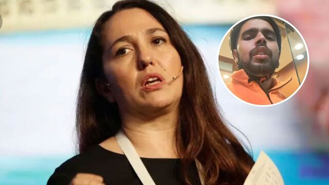 Repartidor le responde a Narda Lepes sus críticas a las apps de delivery