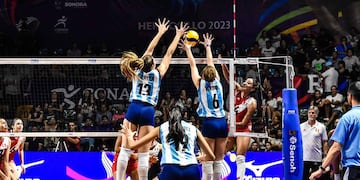 Valentina Moya tiene 17 años y jugará el mundial sub 19 de vóley con Argentina. (Prensa Feva)