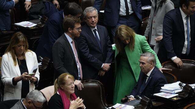 Arranca el debate por la Ley Bases en la Cámara de Diputados. (Gentileza Clarin)