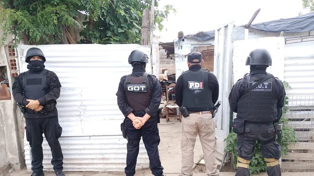 Allanamientos en los barrios Villa Dominga y Barranquitas