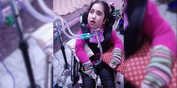 Carla, la joven sanjuanina que necesita un medicamento muy caro y no lo pueden conseguir