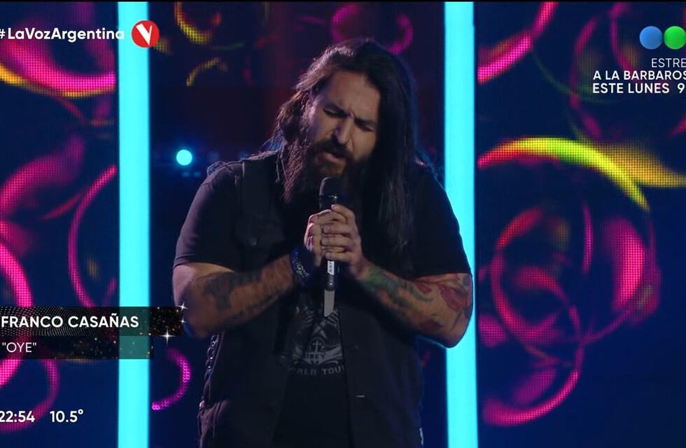 La Voz Argentina 2022: el cordobés “metalero” que interpretó a Beyoncé e impactó a los jueces