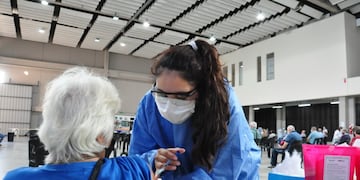 Masiva asistencia a vacunarse