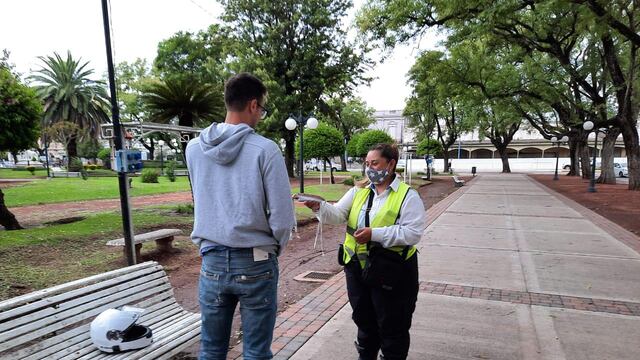 Operativos por el uso del barbijo en Rafaela