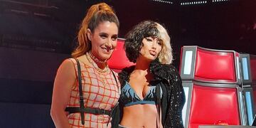 Las artistas integraron el jurado de "La Voz Argentina" en 2022.