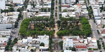 Vista aérea de Rafaela