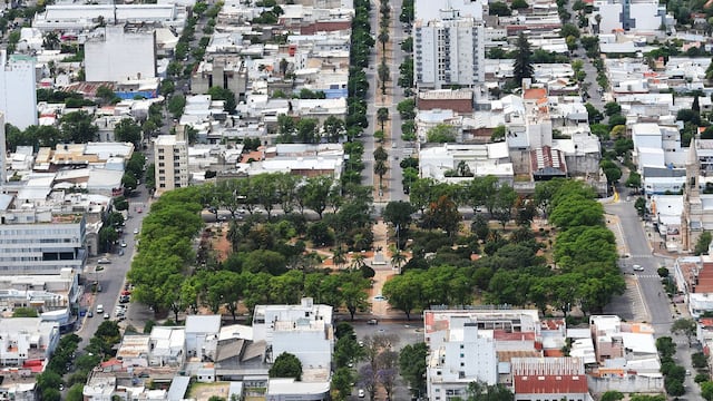 Vista aérea de Rafaela