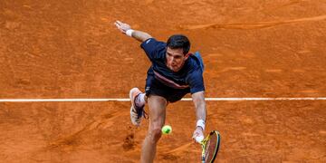 Federico Delbonis avanza en el Masters 1000 de Roma. (Foto de archivo: EFE)