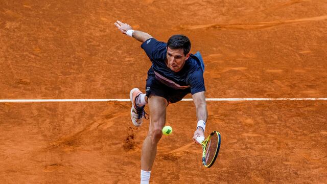 Federico Delbonis avanza en el Masters 1000 de Roma.