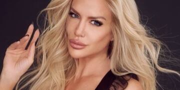 Luciana Salazar se consagró como una de las modelos más reconocidas.