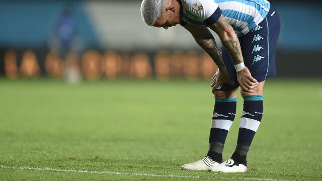 Racing se mide ante Gimnasia en Avellaneda por la Liga Profesional.