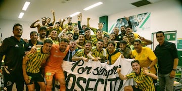 Aldosivi venció a San Martín de San Juan y sigue en Primera. Con Guillermo Farré al frente y muchos nombres del fútbol de Córdoba.