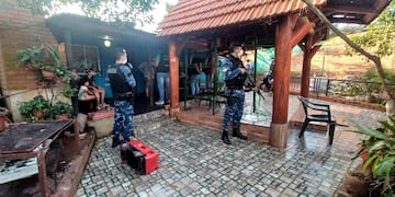 Recuperan elementos robados en Eldorado.