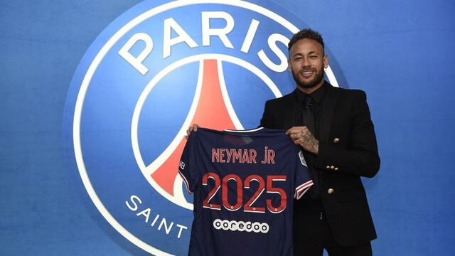 Neymar acordó la renovación con el PSG.