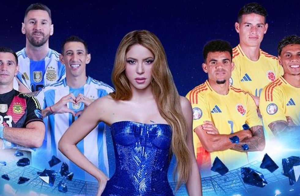 Hologramas y 4 canciones: así fue el show de Shakira en la final de la Copa América 2024