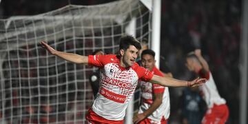 Gregorio Rodríguez, una grata aparición en la campaña del ascenso de Instituto (Facundo Luque / La Voz).